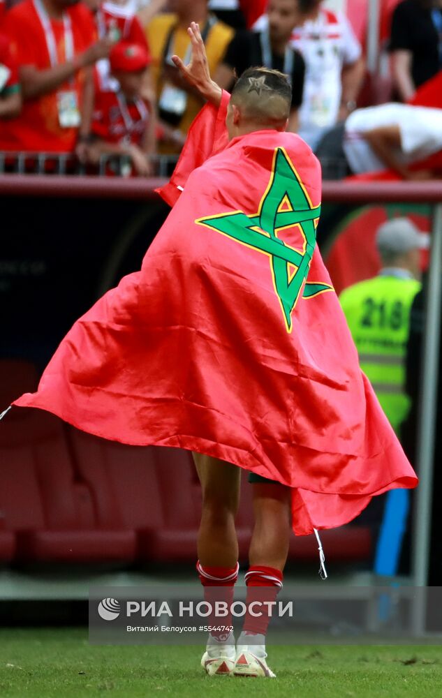 Футбол. ЧМ-2018. Матч Португалия - Марокко