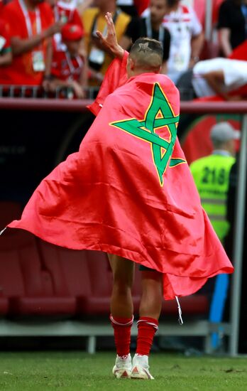 Футбол. ЧМ-2018. Матч Португалия - Марокко