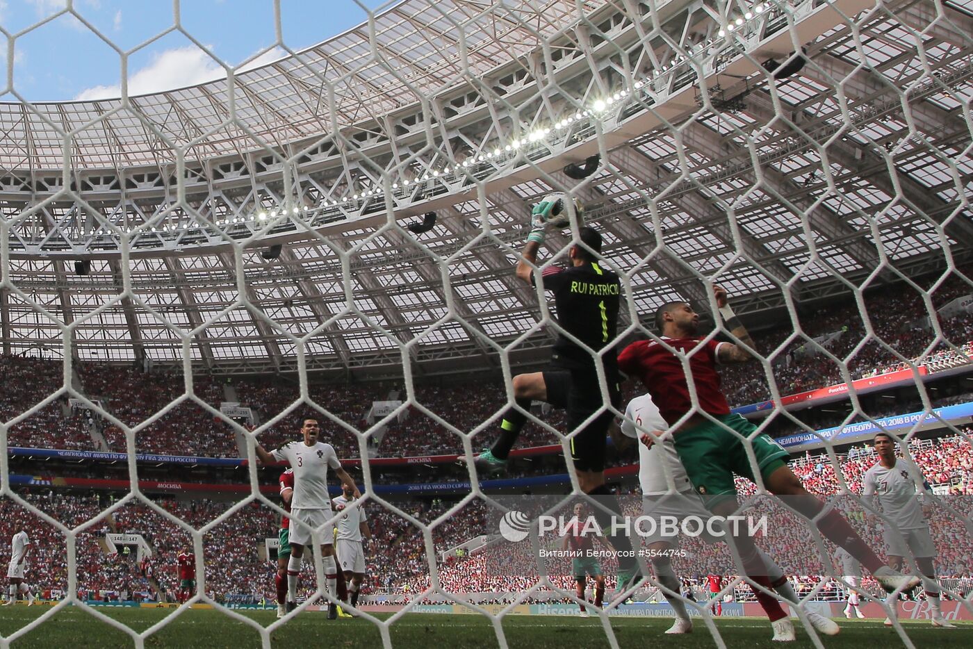 Футбол. ЧМ-2018. Матч Португалия - Марокко