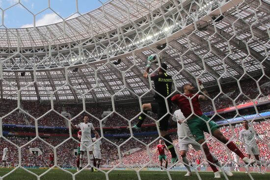 Футбол. ЧМ-2018. Матч Португалия - Марокко