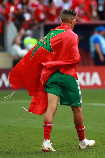 Футбол. ЧМ-2018. Матч Португалия - Марокко