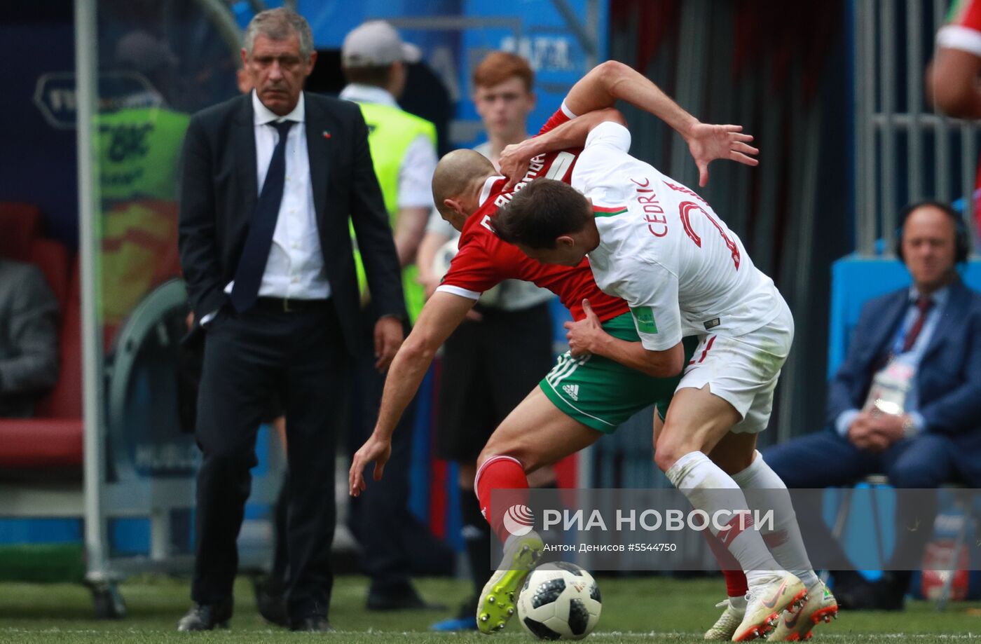 Футбол. ЧМ-2018. Матч Португалия - Марокко