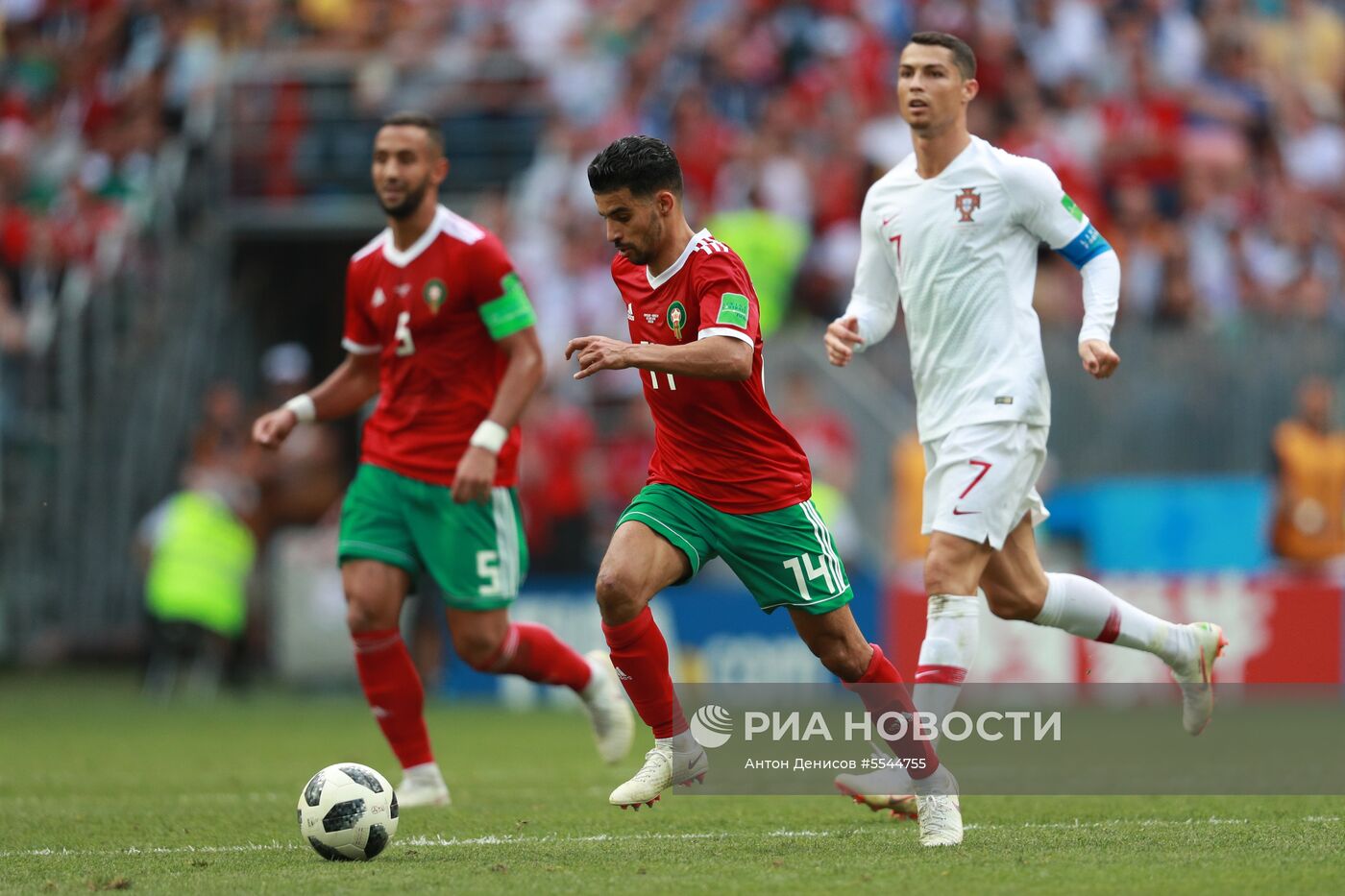 Футбол. ЧМ-2018. Матч Португалия - Марокко