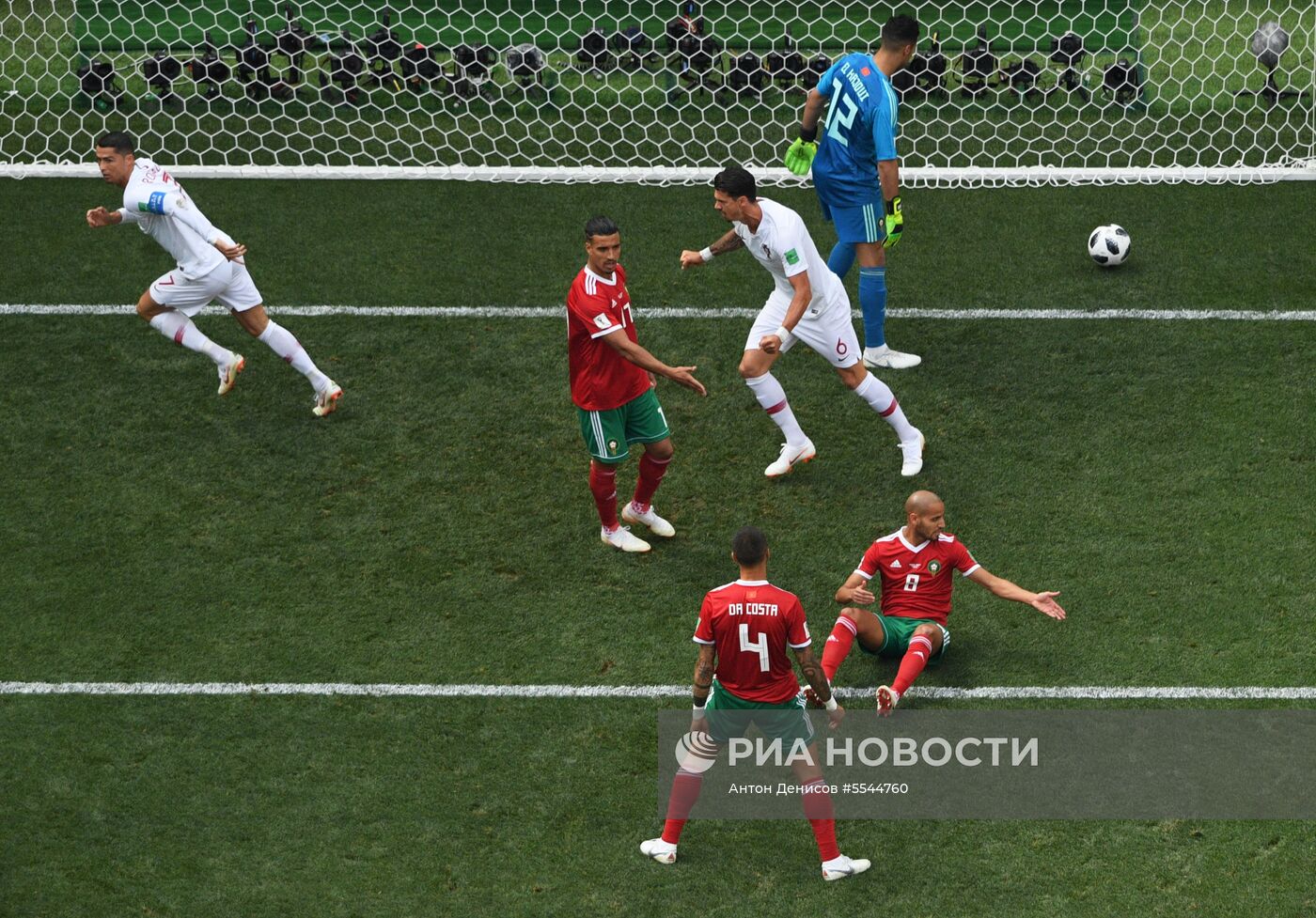 Футбол. ЧМ-2018. Матч Португалия - Марокко