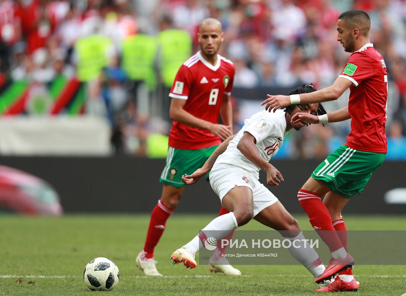 Футбол. ЧМ-2018. Матч Португалия - Марокко