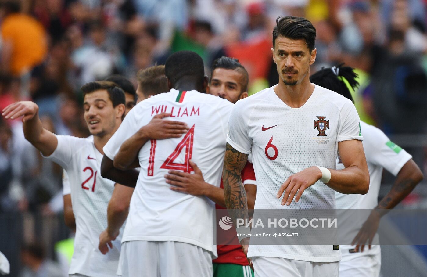 Футбол. ЧМ-2018. Матч Португалия - Марокко