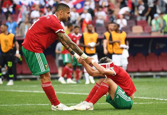 Футбол. ЧМ-2018. Матч Португалия - Марокко