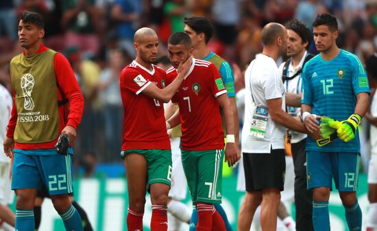 Футбол. ЧМ-2018. Матч Португалия - Марокко