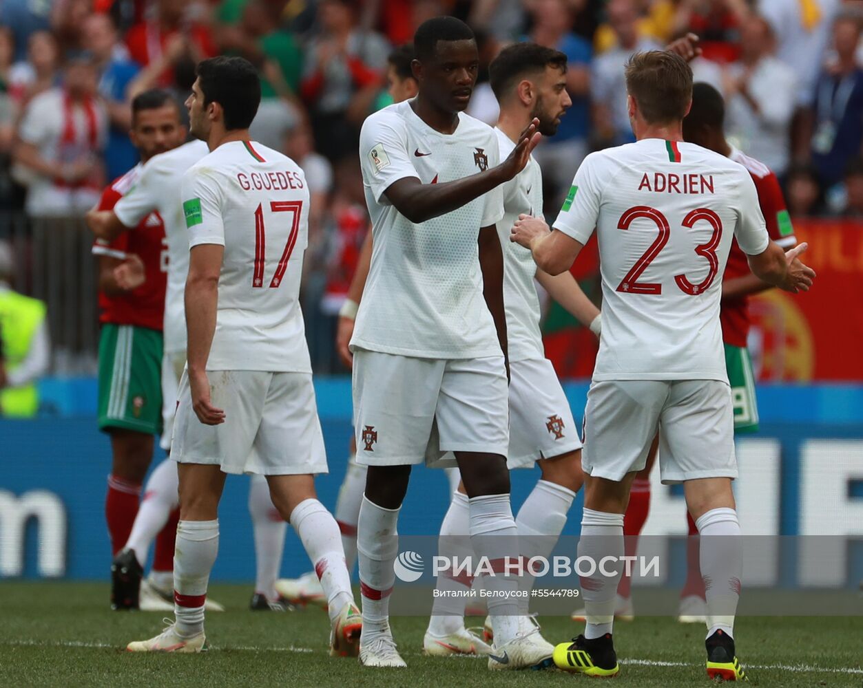 Футбол. ЧМ-2018. Матч Португалия - Марокко