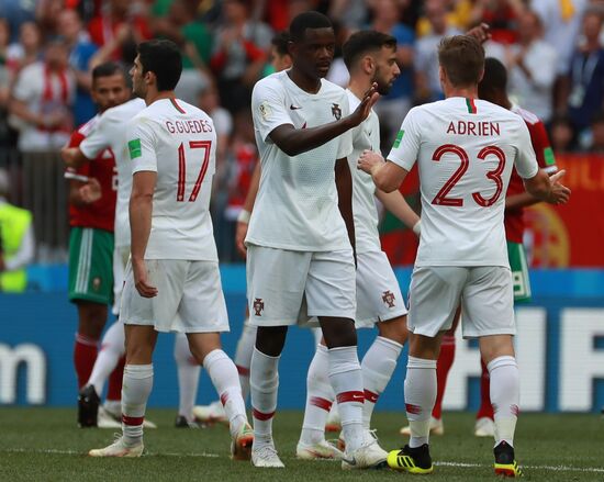 Футбол. ЧМ-2018. Матч Португалия - Марокко