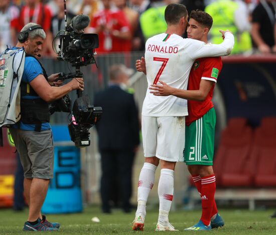 Футбол. ЧМ-2018. Матч Португалия - Марокко