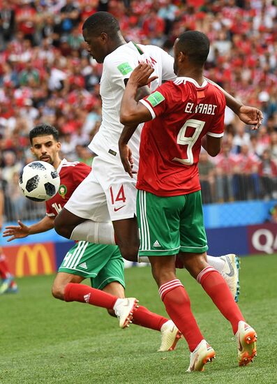 Футбол. ЧМ-2018. Матч Португалия - Марокко