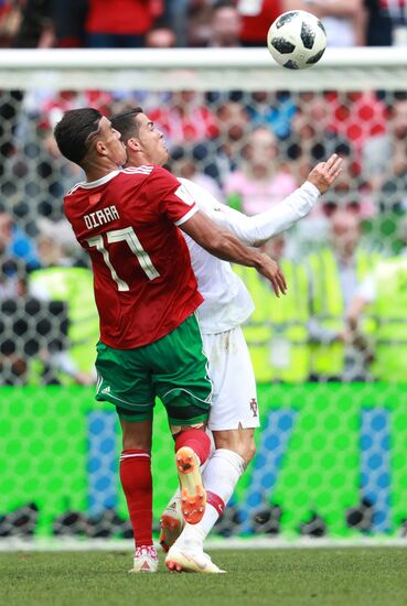 Футбол. ЧМ-2018. Матч Португалия - Марокко
