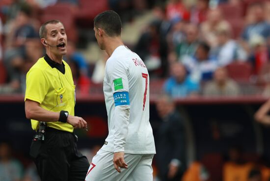 Футбол. ЧМ-2018. Матч Португалия - Марокко