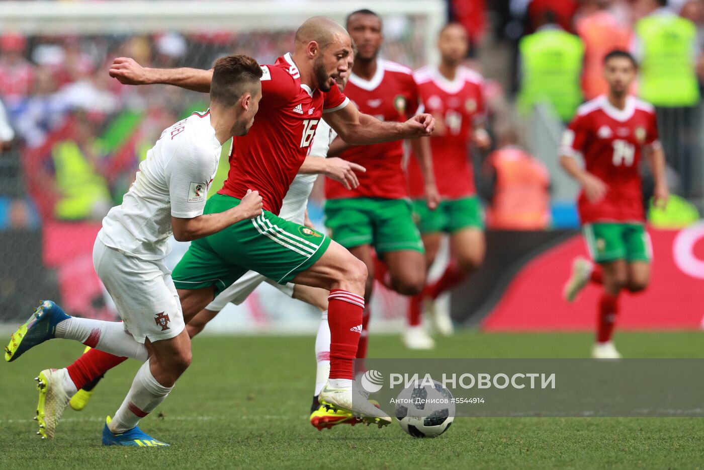 Футбол. ЧМ-2018. Матч Португалия - Марокко