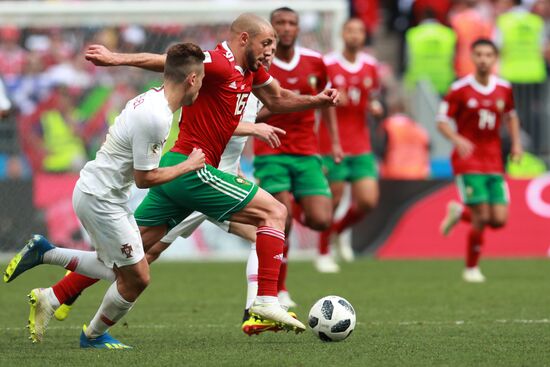 Футбол. ЧМ-2018. Матч Португалия - Марокко