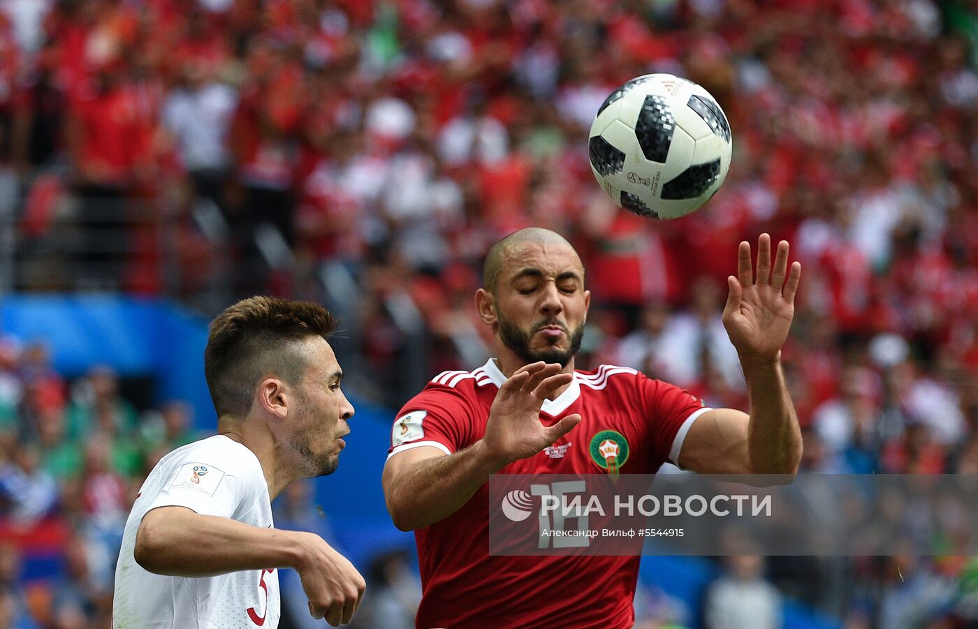 Футбол. ЧМ-2018. Матч Португалия - Марокко
