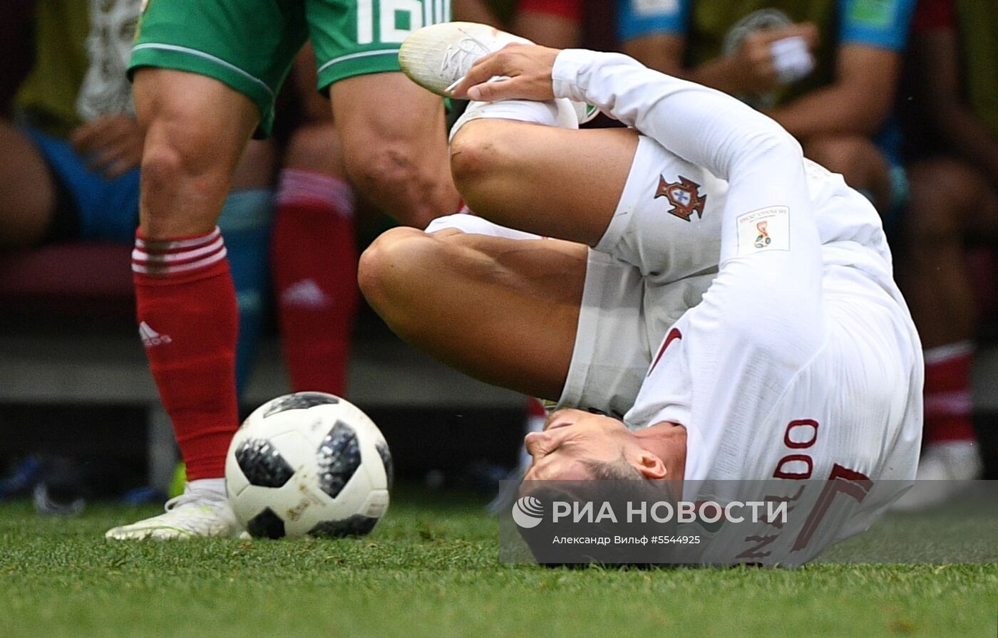 Футбол. ЧМ-2018. Матч Португалия - Марокко