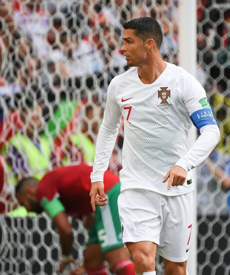 Футбол. ЧМ-2018. Матч Португалия - Марокко