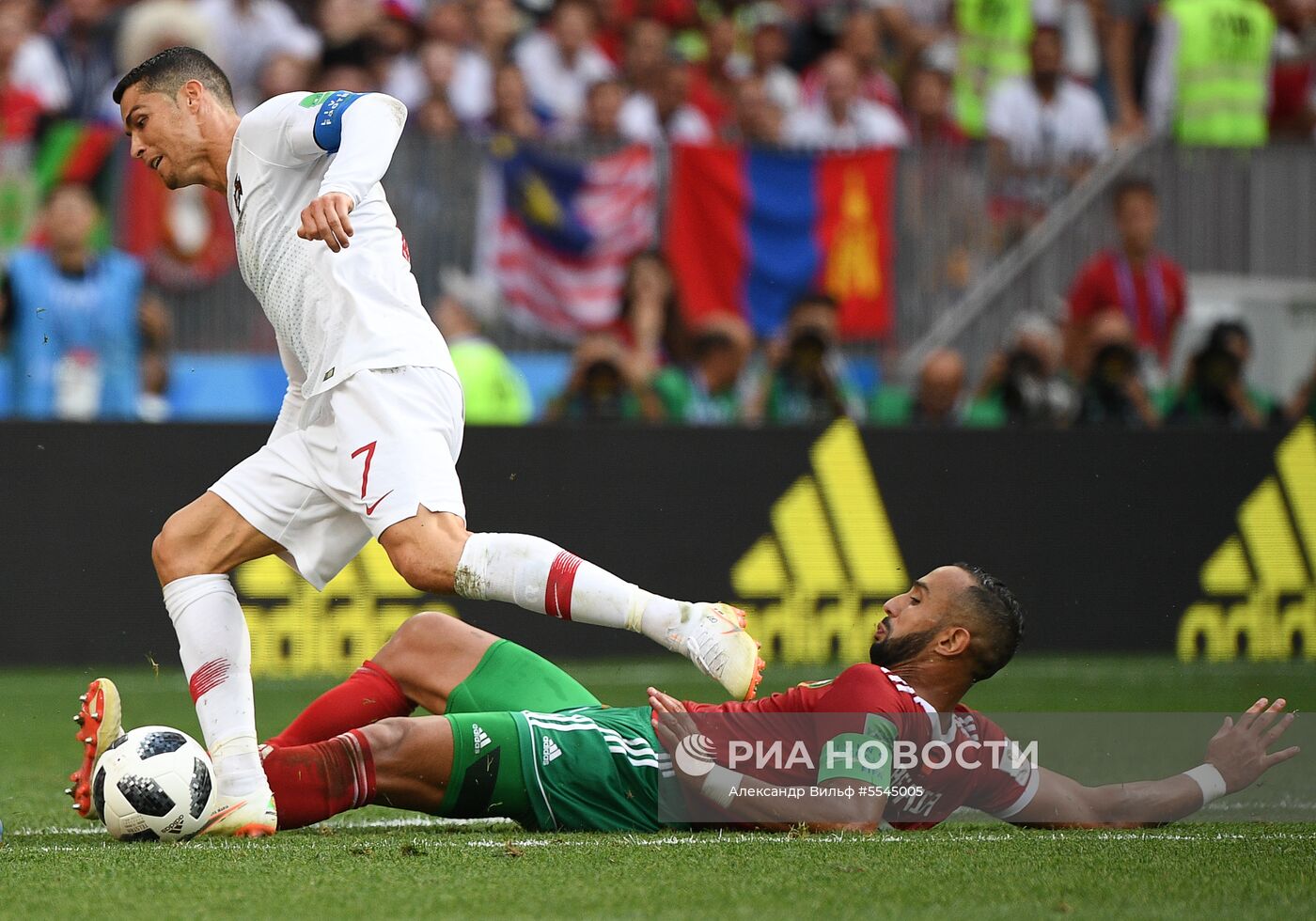 Футбол. ЧМ-2018. Матч Португалия - Марокко