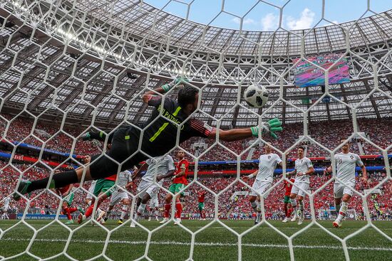 Футбол. ЧМ-2018. Матч Португалия - Марокко