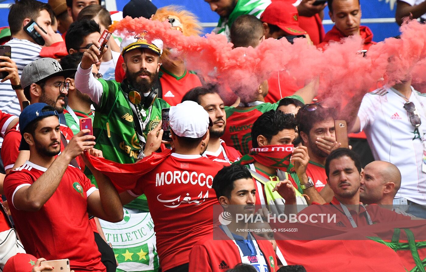 Футбол. ЧМ-2018. Матч Португалия - Марокко