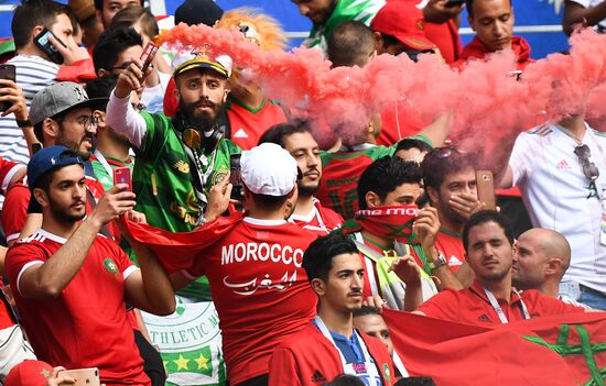 Футбол. ЧМ-2018. Матч Португалия - Марокко