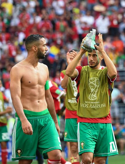 Футбол. ЧМ-2018. Матч Португалия - Марокко