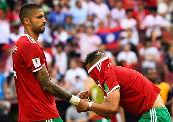 Футбол. ЧМ-2018. Матч Португалия - Марокко