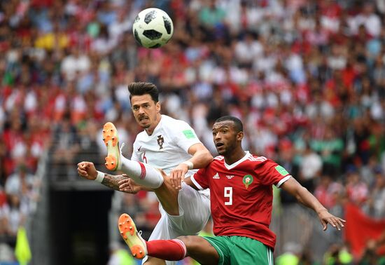 Футбол. ЧМ-2018. Матч Португалия - Марокко