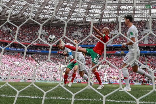 Футбол. ЧМ-2018. Матч Португалия - Марокко