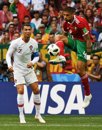 Футбол. ЧМ-2018. Матч Португалия - Марокко
