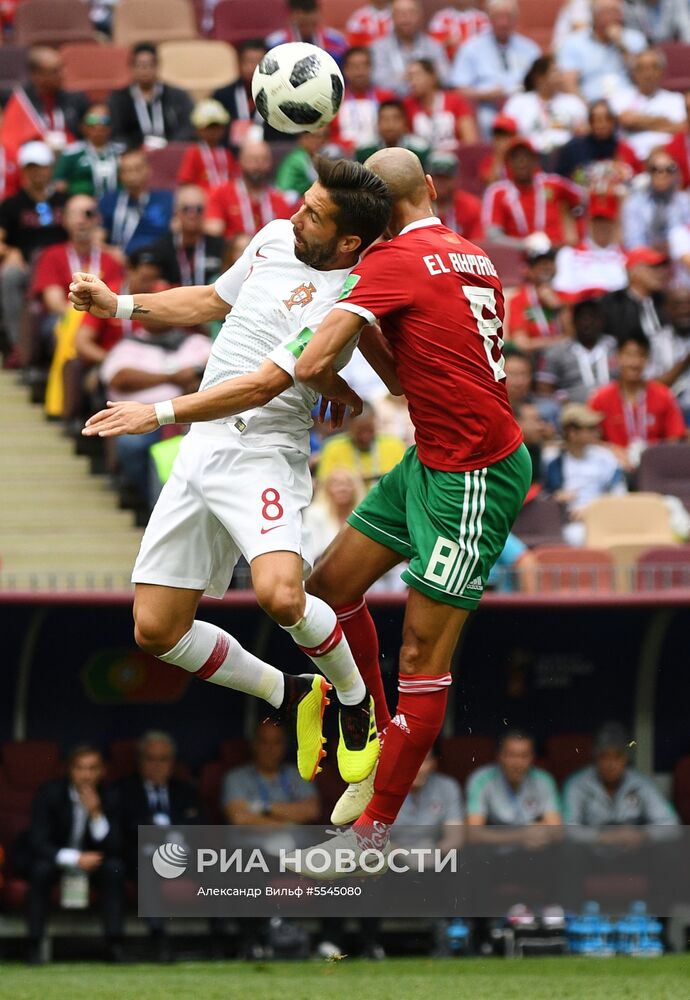 Футбол. ЧМ-2018. Матч Португалия - Марокко