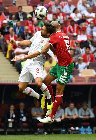 Футбол. ЧМ-2018. Матч Португалия - Марокко