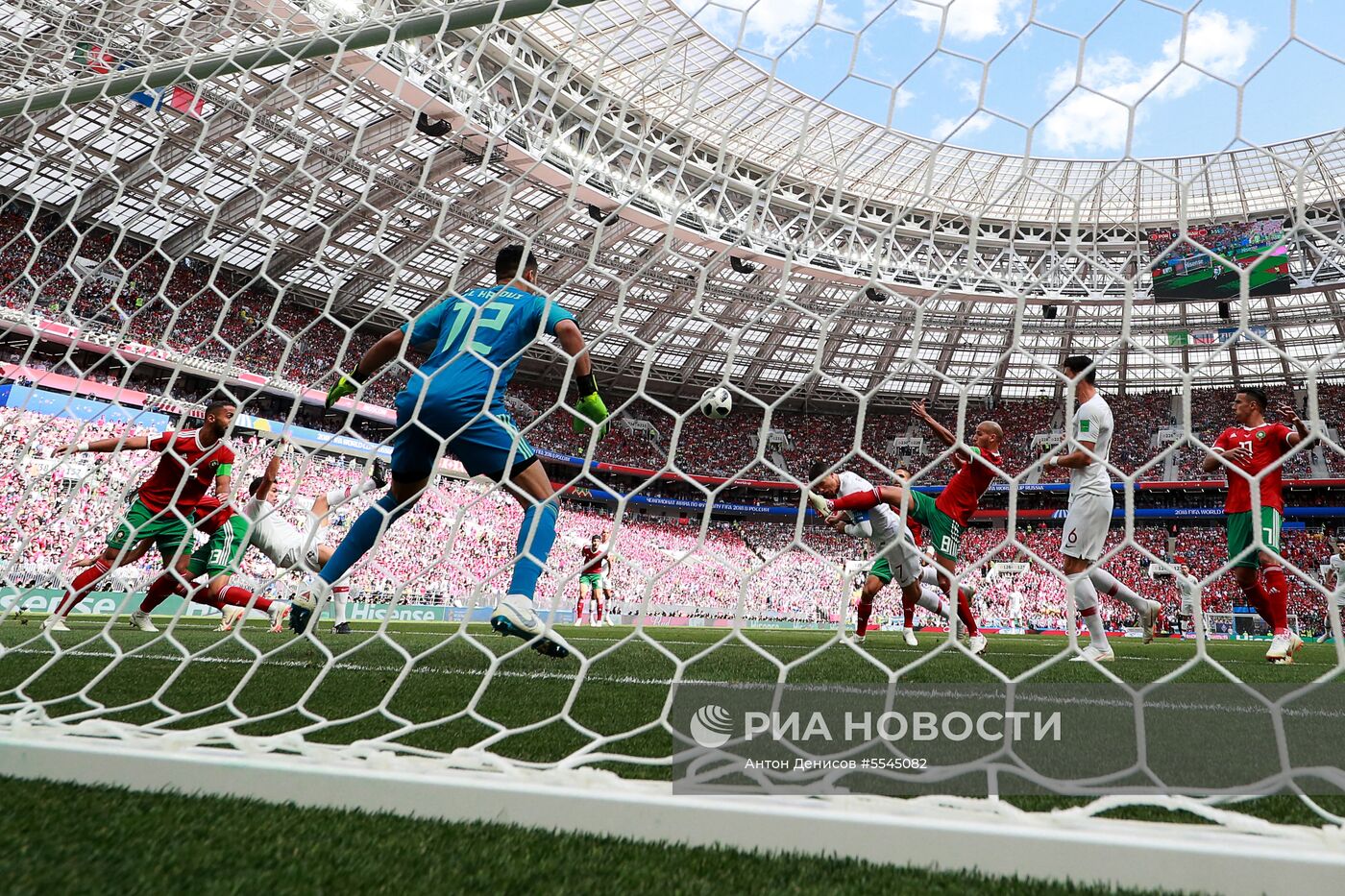 Футбол. ЧМ-2018. Матч Португалия - Марокко