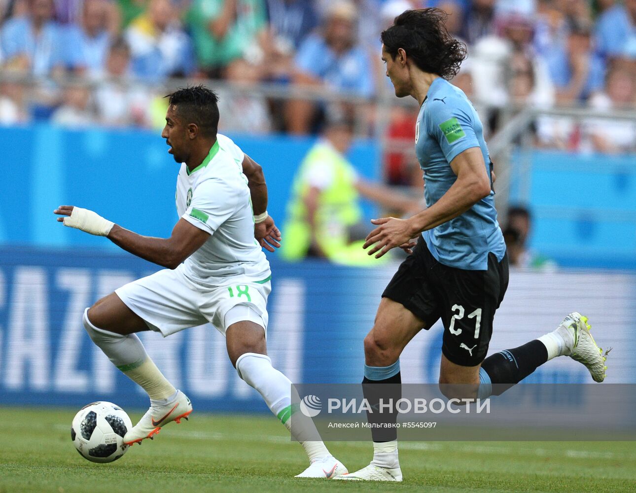 Футбол. ЧМ-2018. Матч Уругвай - Саудовская Аравия