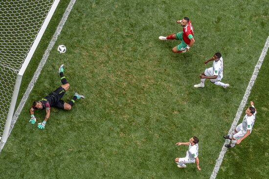 Футбол. ЧМ-2018. Матч Португалия - Марокко