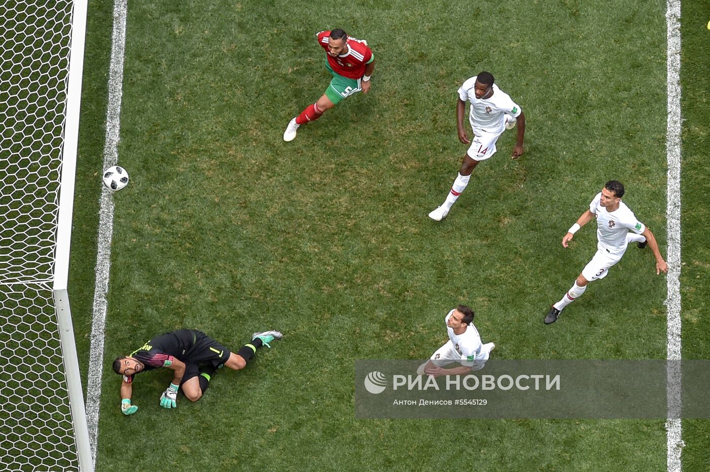 Футбол. ЧМ-2018. Матч Португалия - Марокко