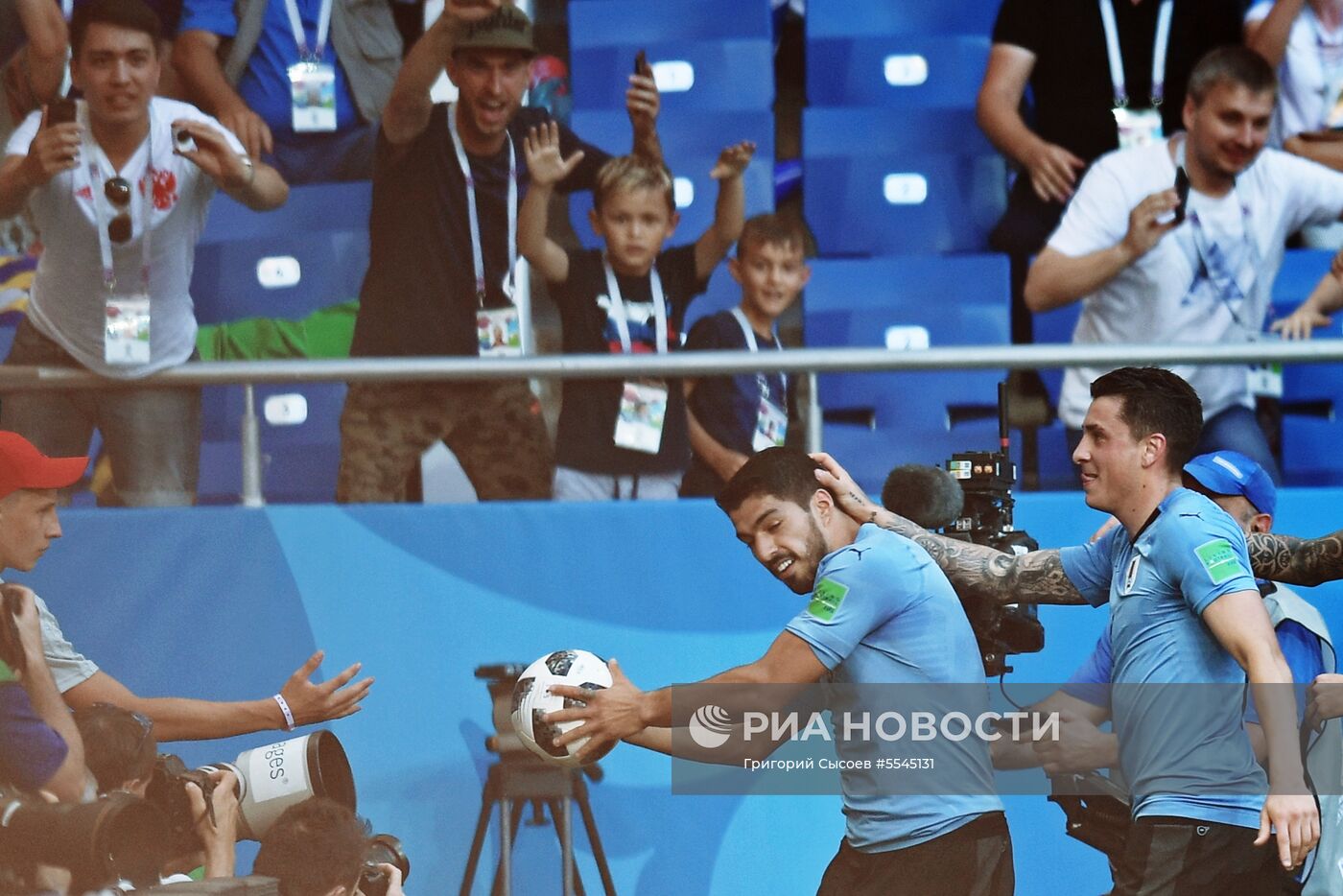 Футбол. ЧМ-2018. Матч Уругвай - Саудовская Аравия