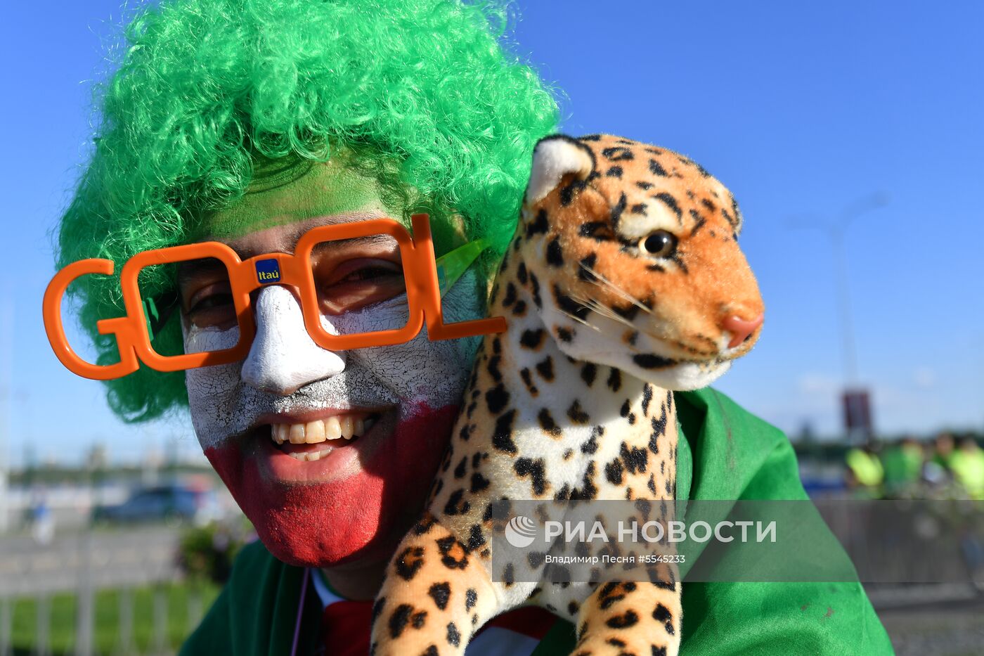 Болельщики перед матчем ЧМ-2018 по футболу между сборными Ирана и Испании