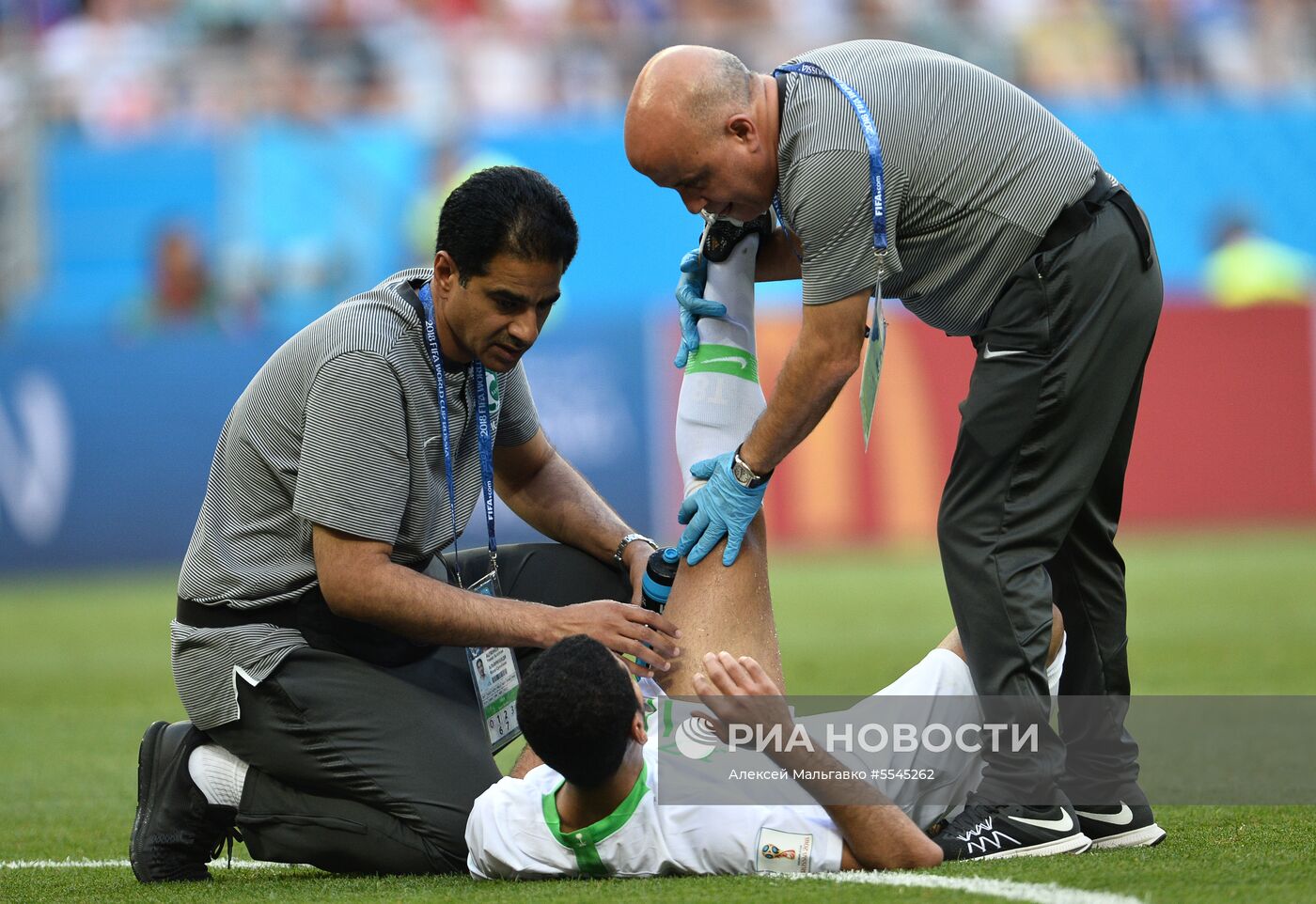 Футбол. ЧМ-2018. Матч Уругвай - Саудовская Аравия