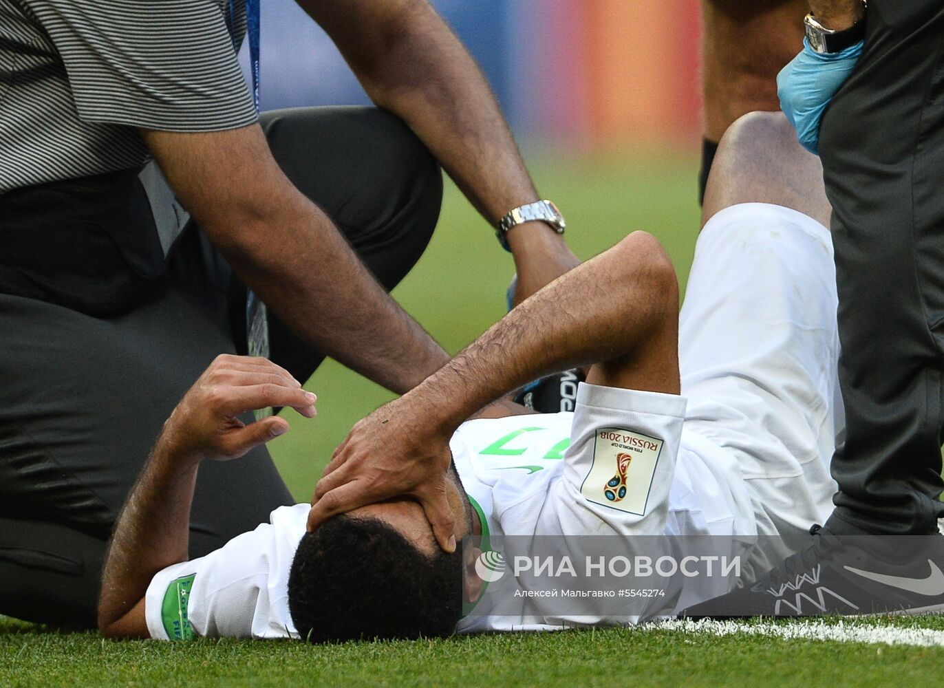 Футбол. ЧМ-2018. Матч Уругвай - Саудовская Аравия