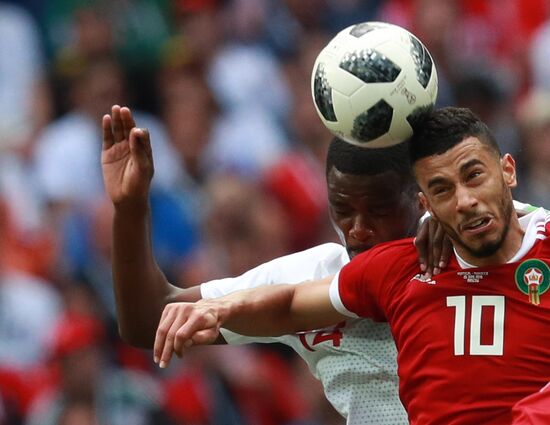 Футбол. ЧМ-2018. Матч Португалия - Марокко