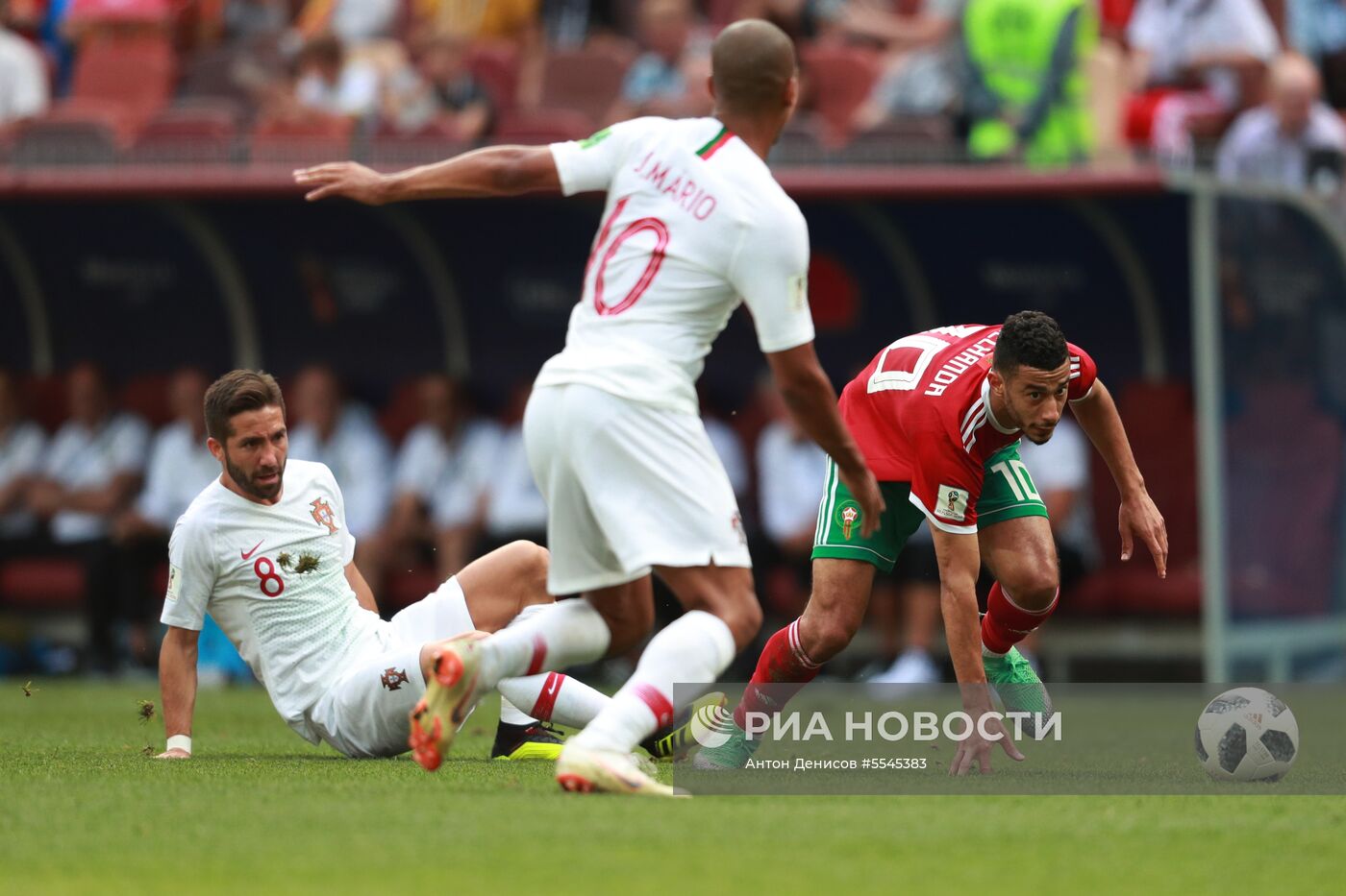 Футбол. ЧМ-2018. Матч Португалия - Марокко