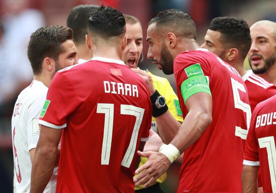 Футбол. ЧМ-2018. Матч Португалия - Марокко