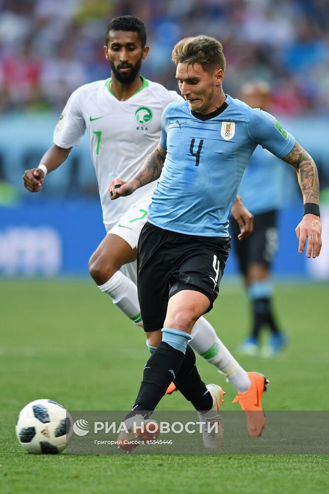 Футбол. ЧМ-2018. Матч Уругвай - Саудовская Аравия