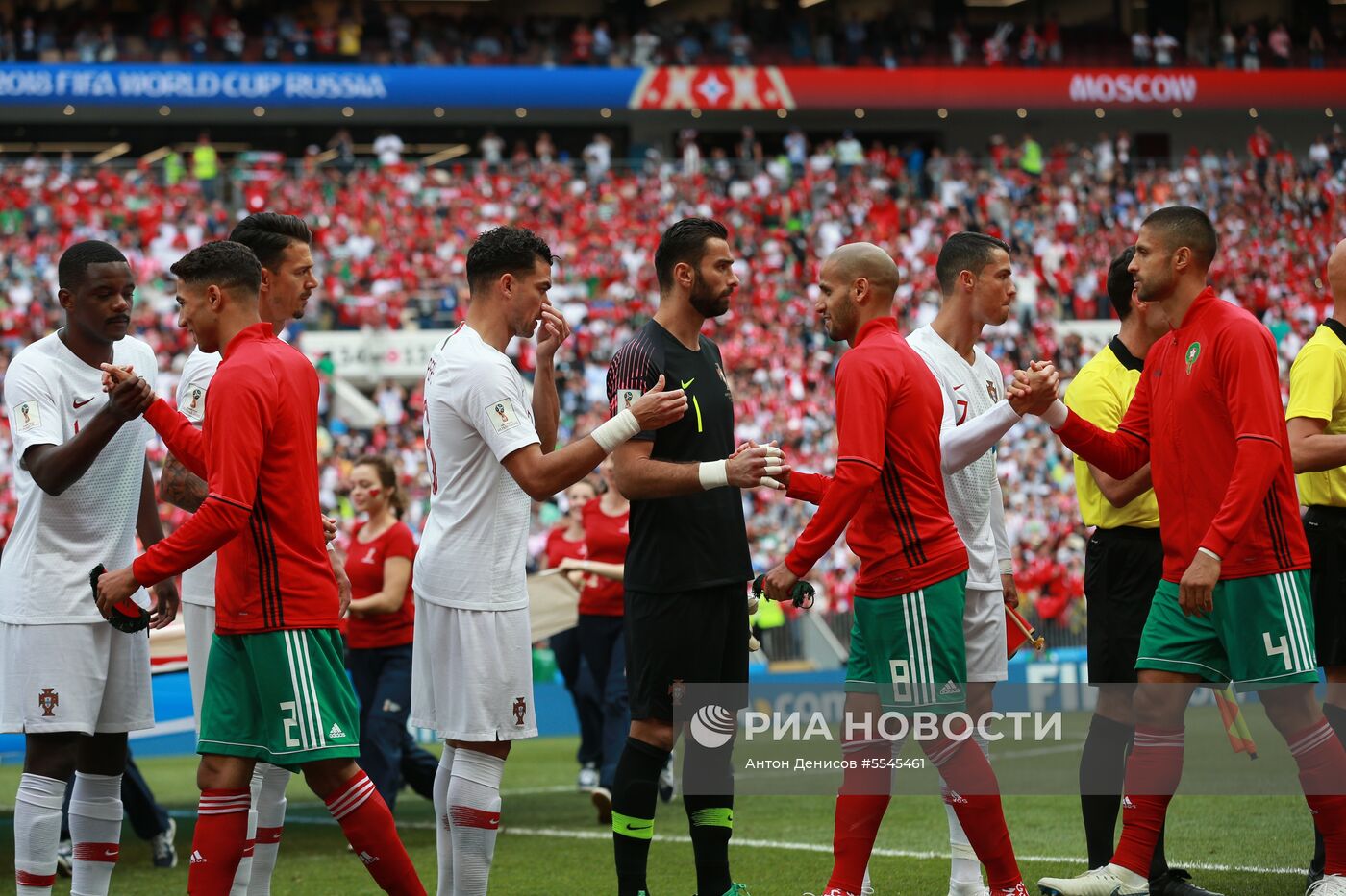 Футбол. ЧМ-2018. Матч Португалия - Марокко