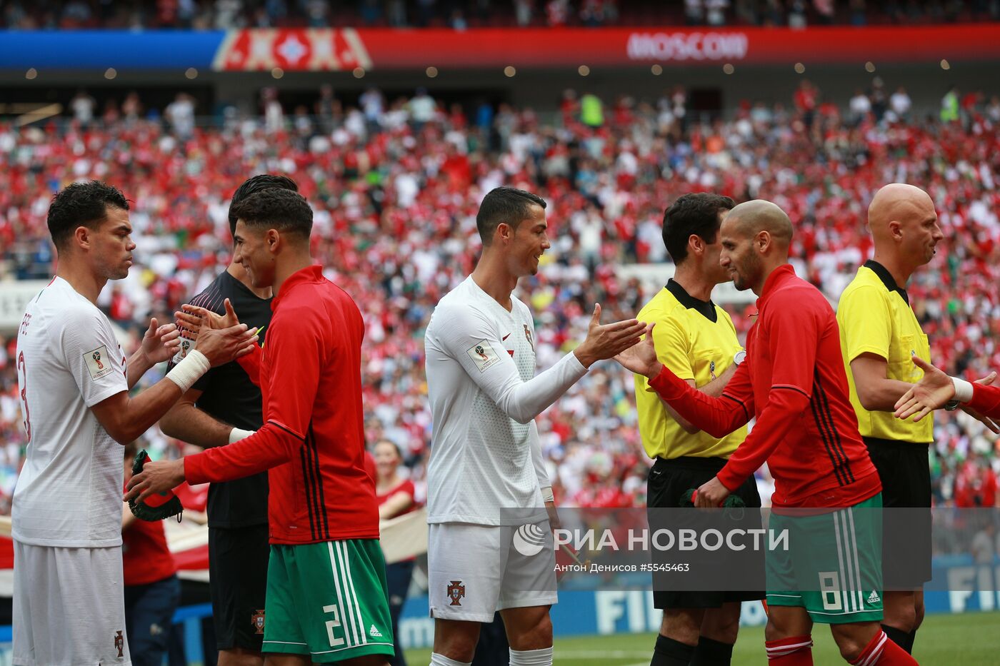 Футбол. ЧМ-2018. Матч Португалия - Марокко