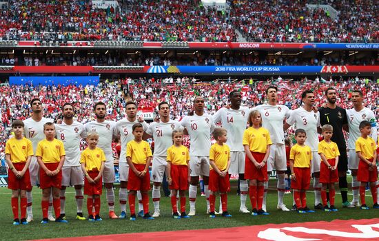 Футбол. ЧМ-2018. Матч Португалия - Марокко