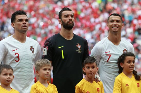 Футбол. ЧМ-2018. Матч Португалия - Марокко